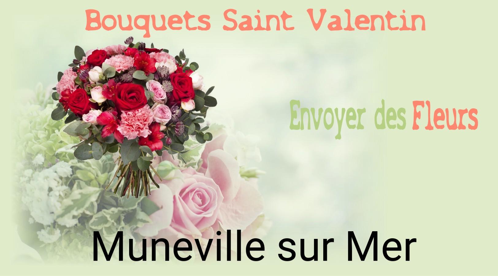 Roses de Saint-Valentin livrées à Muneville-sur-Mer